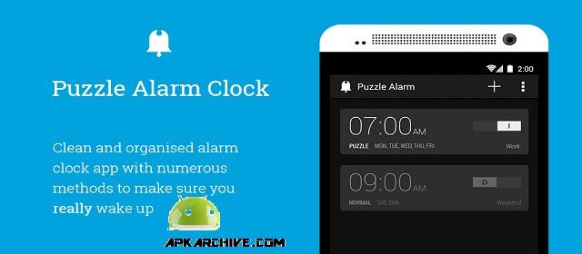 APK MANIA™ Full » Puzzle Alarm Clock PRO APK