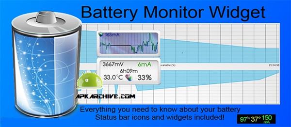 Battery Monitor Widget Pro apk