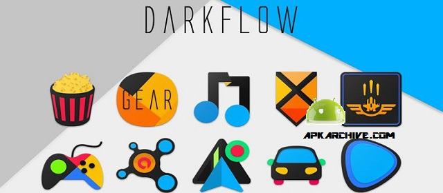 DarkFlow - Icon Pack Apk