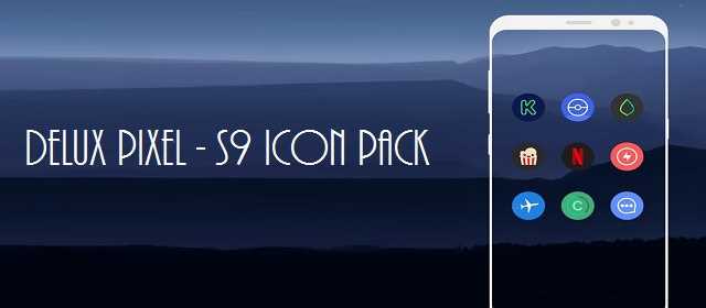 Delux Pixel - S9 Icon pack Apk