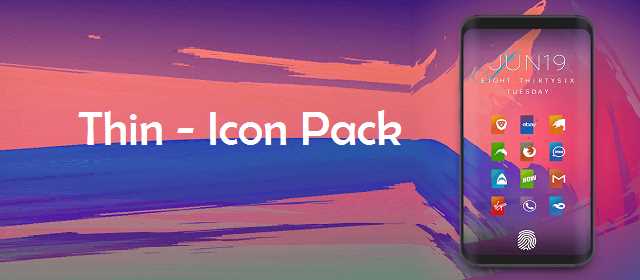Thin - Icon Pack Apk