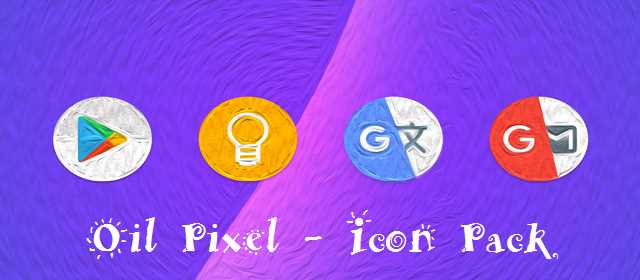 Oil Pixel - Icon Pack Apk