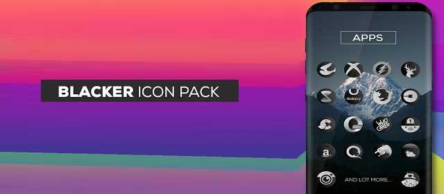 Blacker : Icon Pack Apk