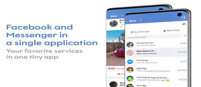 Maki Plus: Facebook and Messenger in a single app Apk